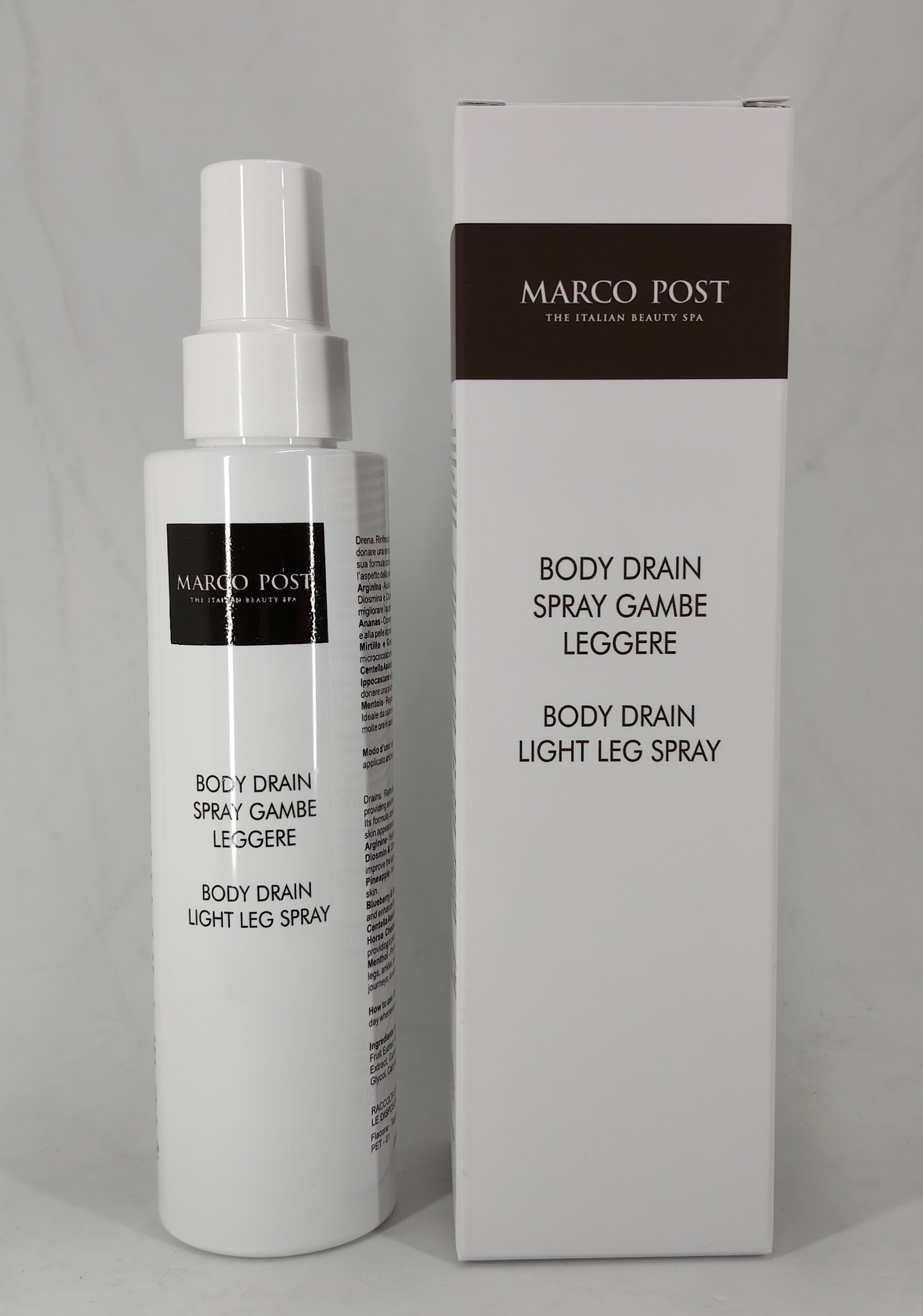 BODY DRAIN Spray Gambe Leggere