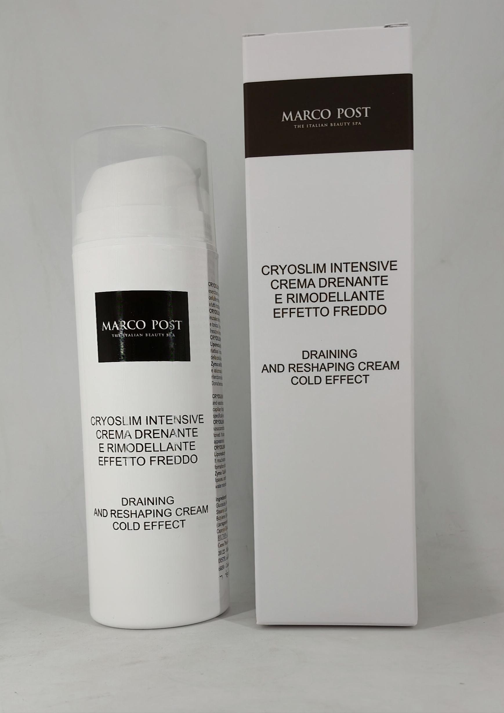 CryoSlim Intensive - Crema drenante e rimodellante effetto freddo